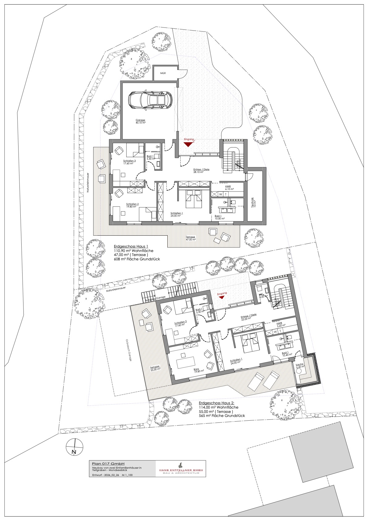 Plan Erdgeschloß